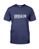 Jerusalem Coordinates Unisex T-Shirt