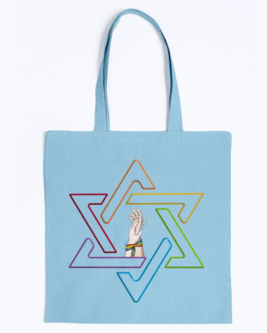 Star of David Jewish LGBTQ+ Canvas Tote. – Proud Jews