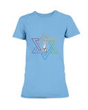 Star of David Jewish LGBTQ+ Women's T-Shirt Proud Jews Biggest Collection of Jewish LGBTQ+ Designs. Jewish LGBTQ+ | LGBTQ Equality in Jewish Life | Gay and Jewish guy |LGBTQ Jews
