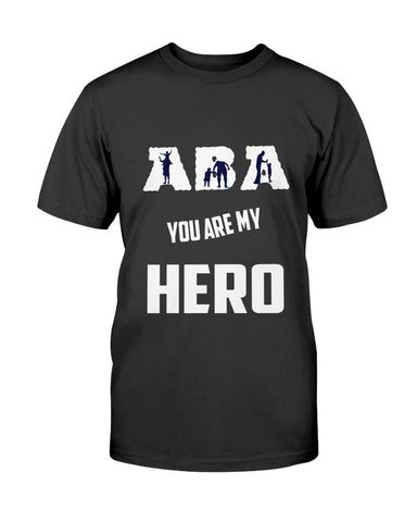 Aba You are My Hero Jewish Dad Gift T-Shirt