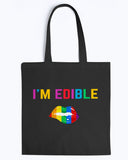 I'm Edible Jewish LGBTQ+ 11oz Ceramic Mug (Front + Back Design)