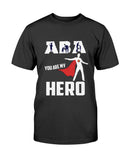 Aba You are My Hero Jewish Father Dad Gift T-Shirt