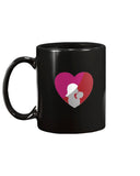 Superhero Jewish Mom Heart Design 11-15 oz Mug