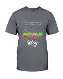 I'm The Nice Jewish Boy Jewish LGBTQ+ Men's Fitted Crew T-Shirt