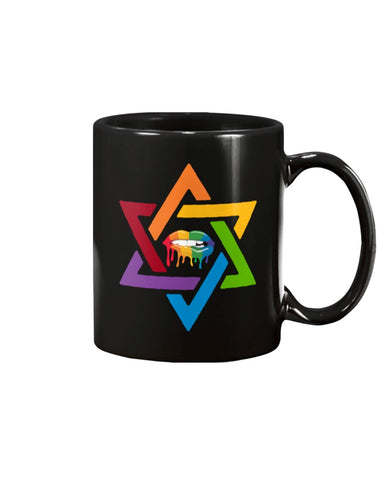 Proud Jews Biggest Collection of Jewish LGBTQ+ Designs. Jewish LGBTQ+|LGBTQ Equality in Jewish Life|Gay and Jewish guy|LGBTQ Jews