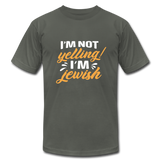 I'm Not Yelling I'm A Jewish Mother T-Shirt for Mom / Eima - asphalt