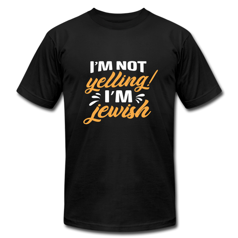 I'm Not Yelling I'm A Jewish Mother T-Shirt for Mom / Eima - black