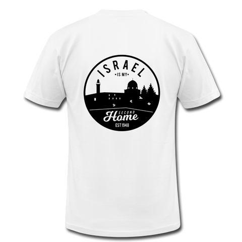 Israel is My Second Home Unisex Jersey T-Shirt (Back Design)