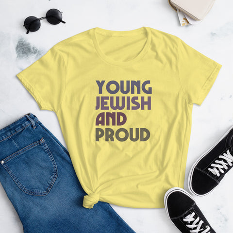 Young, Jewish, and Proud Women's T-Shirt